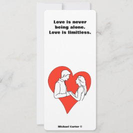 Kärlek är gränslöst inbjudningar