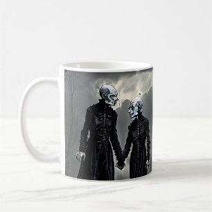 Kärlek är Happy halloween-kaffe Mugg