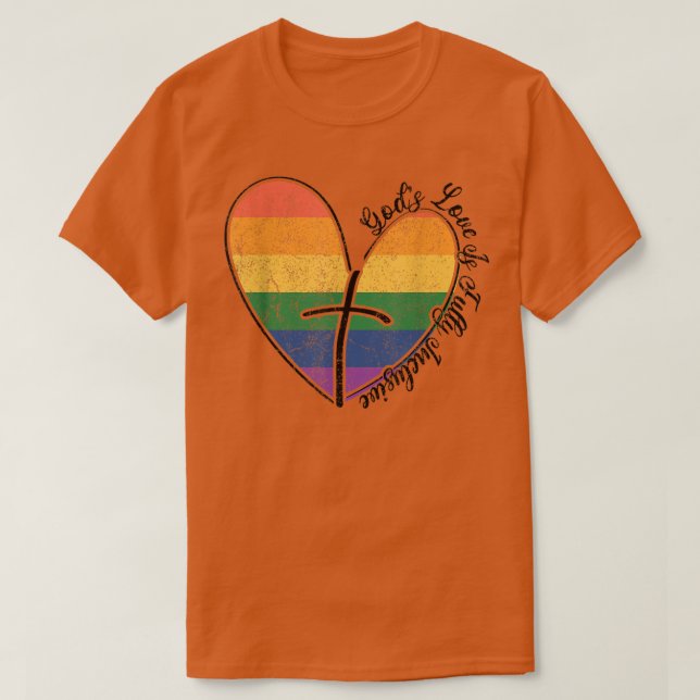 Kärlek är helt och hållet inkluderat HBT TQ Gay pr T Shirt (Design framsida)