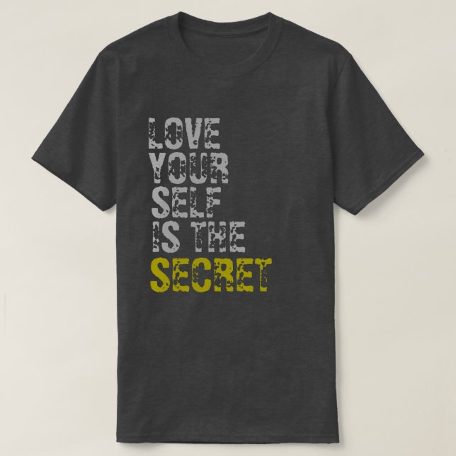 KÄRLEK ÄR HEMLIGHETEN T SHIRT (Design framsida)