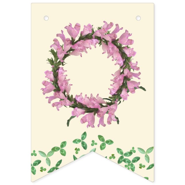 Kärlek är i Bloom Banner Vimplar (Andra flaggan)