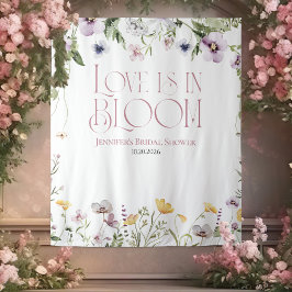 Kärlek är i Bloom | Blommigt Möhippa - backdroppar