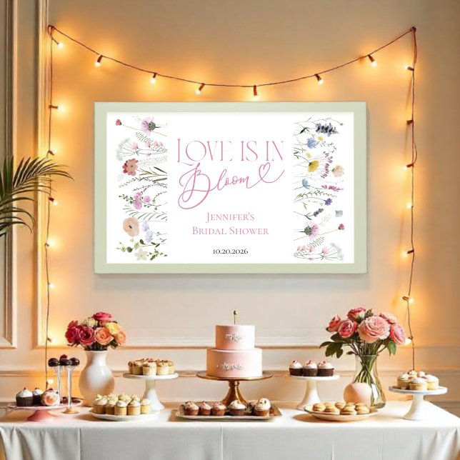 Kärlek är i Bloom | Möhippa för vattenfärgsBlommig Poster (Skapare uppladdad)