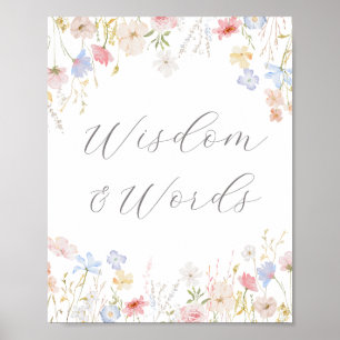 Kärlek är i Bloom Pub, råd och Önskemål Poster