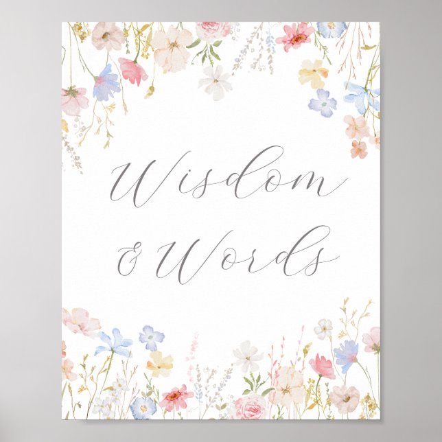 Kärlek är i Bloom Pub, råd och Önskemål Poster (Framsidan)