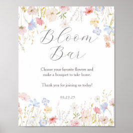 Kärlek är i Bloom Pub-signalen Poster