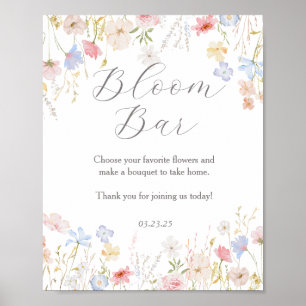 Kärlek är i Bloom Pub-signalen Poster