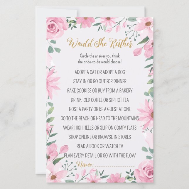 Kärlek är i Bloom Shower, skulle hon hellre spela? (Framsida)