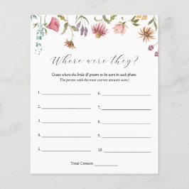 Kärlek är i Bloom Wildblomma där de spelade