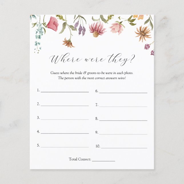 Kärlek är i Bloom Wildblomma där de spelade (Framsida)