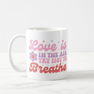 "Kärlek är i Luft", "Lena Alla hjärtans dag" Kaffemugg