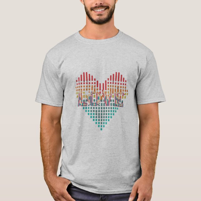 Kärlek är i Luft: Valentine T-Shirt (Framsida)