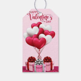 kärlek är i luft valentins dagspresent presentetikett