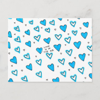 Kärlek är i Luft - vykort