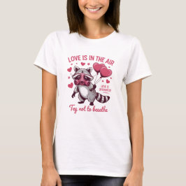 Kärlek är i luften Alla hjärtans dag T Shirt