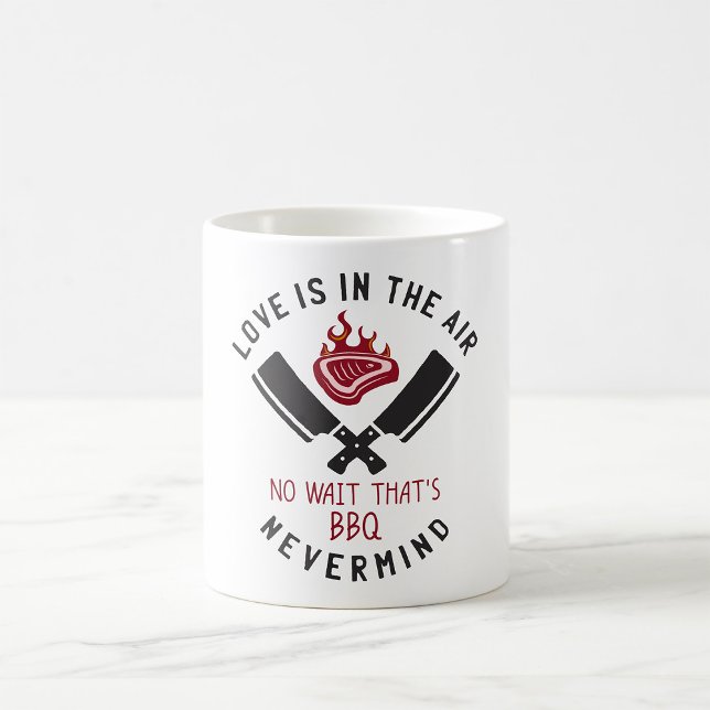 Kärlek är i luften BBQ Kaffemugg (Skapare uppladdad)