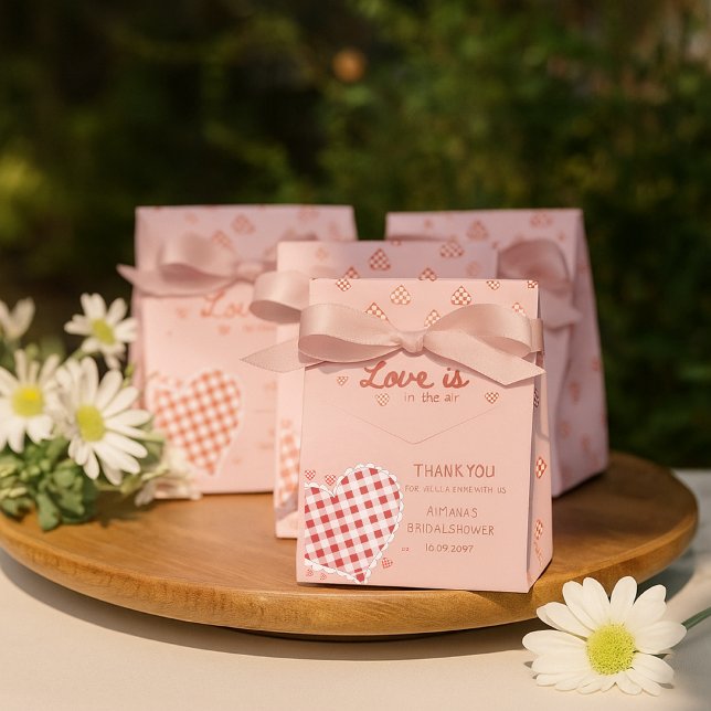 Kärlek är i luften Bröllopsdusch på Alla hjärtans  Presentaskar (Skapare uppladdad)