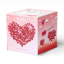 "Kärlek är i luften!" vacker Kärleksträd Hjärtan