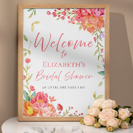 Kärlek är i Möhippan Bloom Blommigt Välkommen till Poster