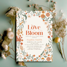 Kärlek är i Möhippan Bloom Boho Wildblomma