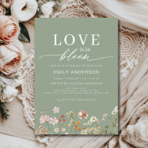 Kärlek är i Möhippan Bloom Wildblomma