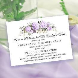 Kärlek är inbjudan till Bröllop-anmälan till patie