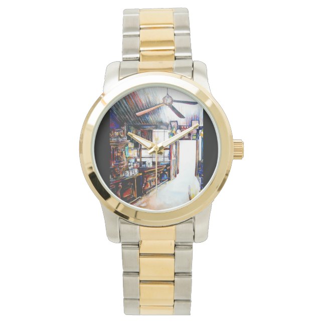 Kärlek är ingen mur, det är en bro armbandsur (Framsida)