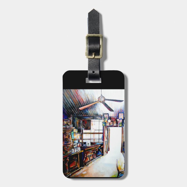 Kärlek är ingen mur, det är en bro bagagebricka (Vertikal Framsida)