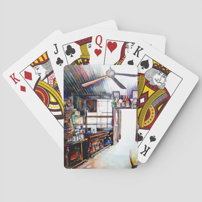 Kärlek är ingen mur, det är en bro casinokort (Baksidan)