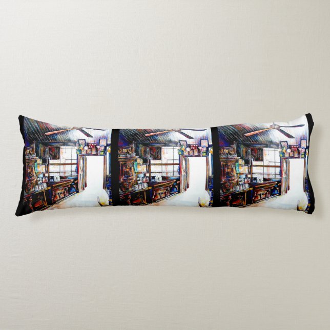 Kärlek är ingen mur, det är en bro kroppskudde (Framsidan)