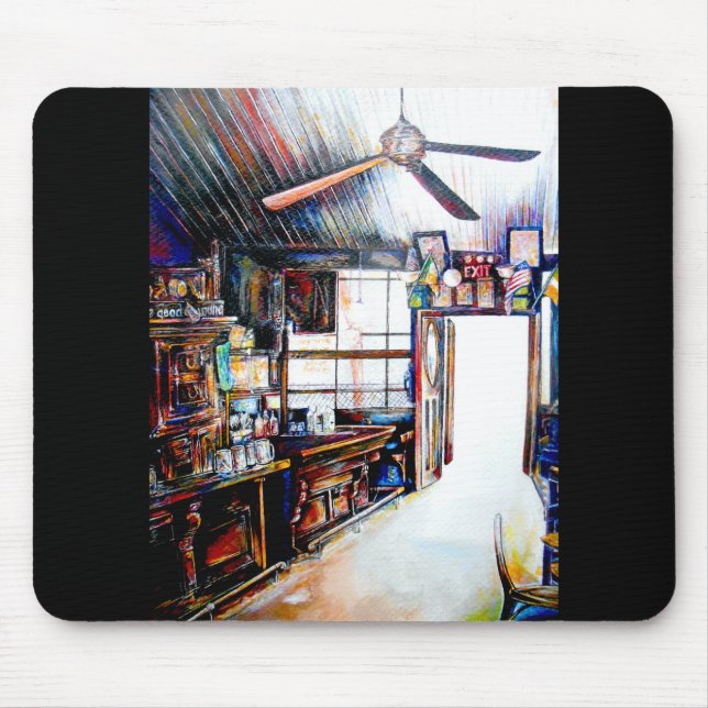 Kärlek är ingen mur, det är en bro musmatta (Framsidan)