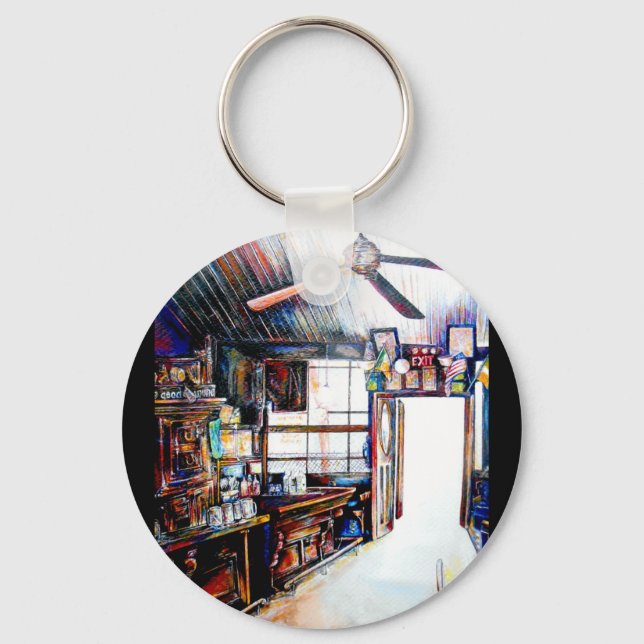 Kärlek är ingen mur, det är en bro nyckelring (Framsida)