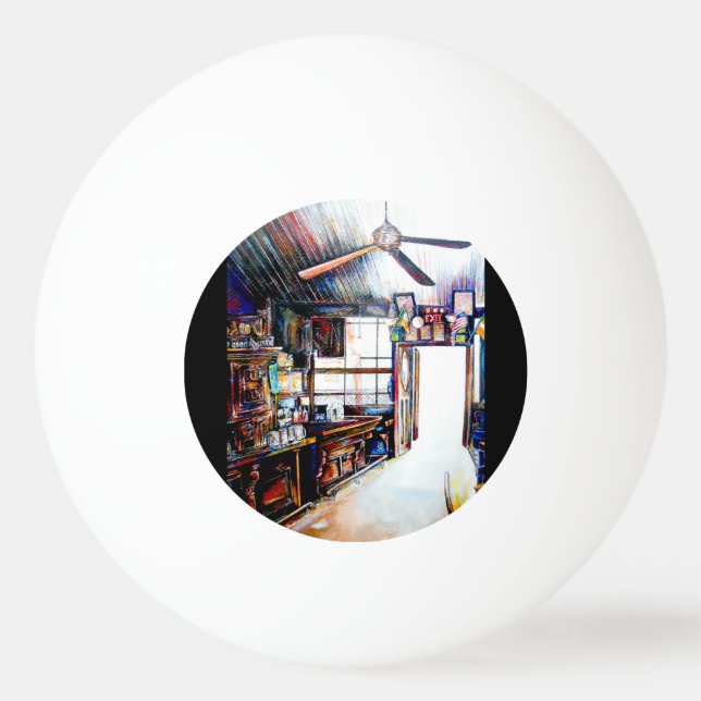 Kärlek är ingen mur, det är en bro pingisboll (Baksidan)