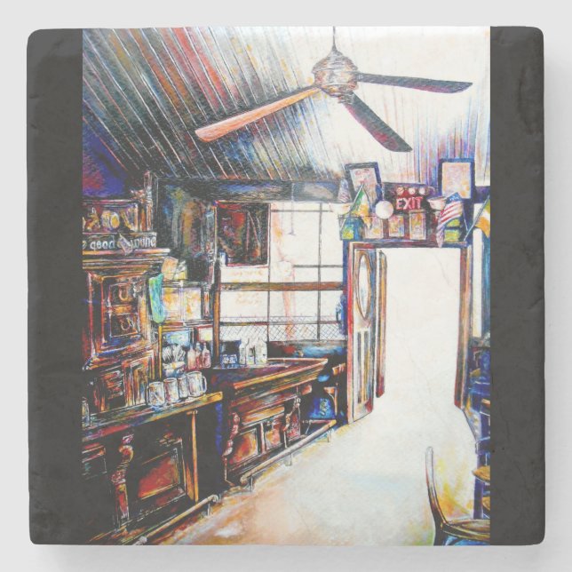 Kärlek är ingen mur, det är en bro stenunderlägg (Framsidan)