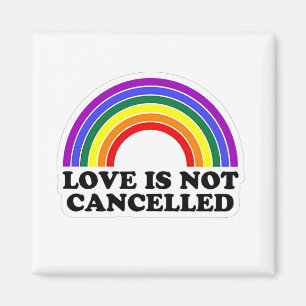 Kärlek är inte avbruten månad för Pride av HBT-vil Magnet