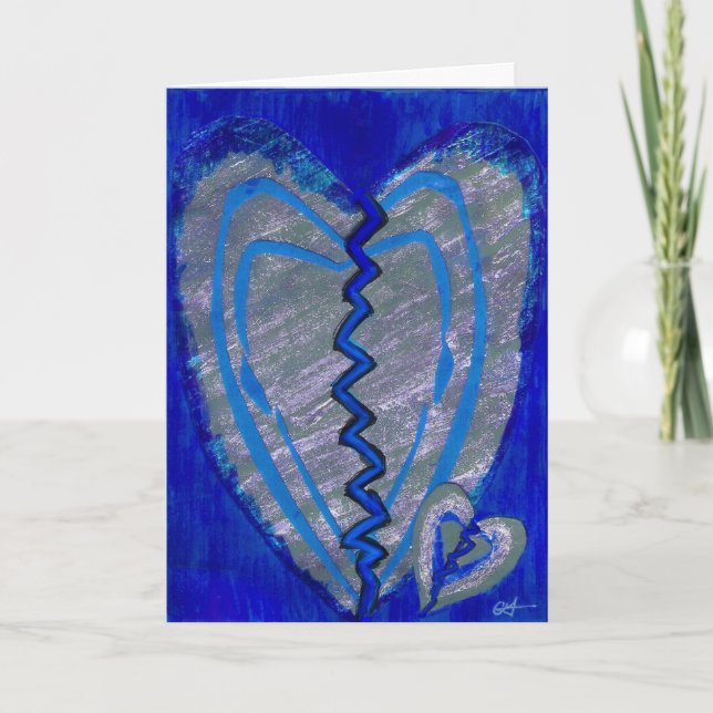 Kärlek är (inte). Gåvakort Helgkort (Framsida)