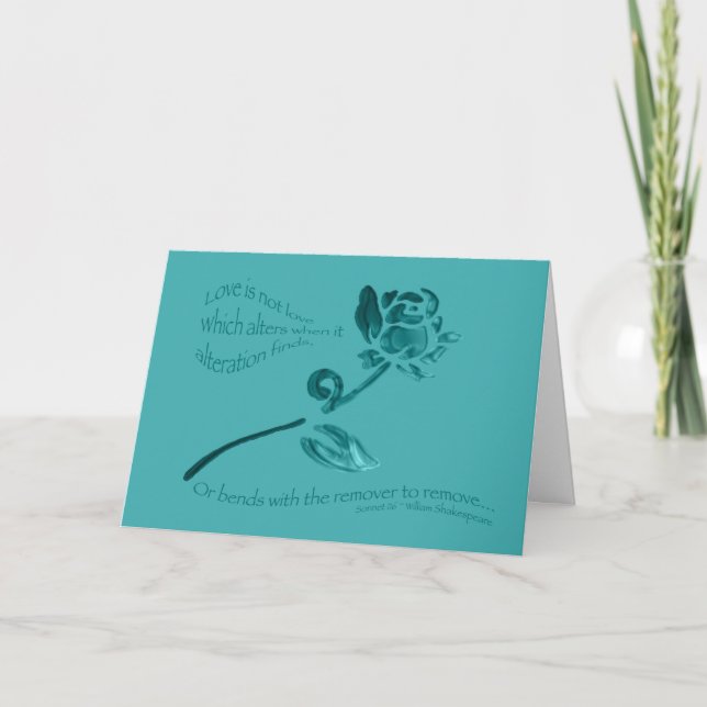 Kärlek är inte kärlek... kort (Framsida)