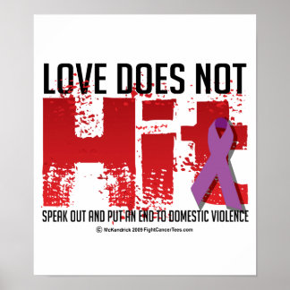 Kärlek är inte Slått Poster