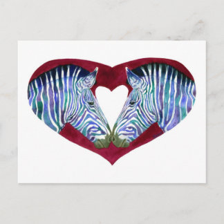 "Kärlek är inte svartvitt" vykort