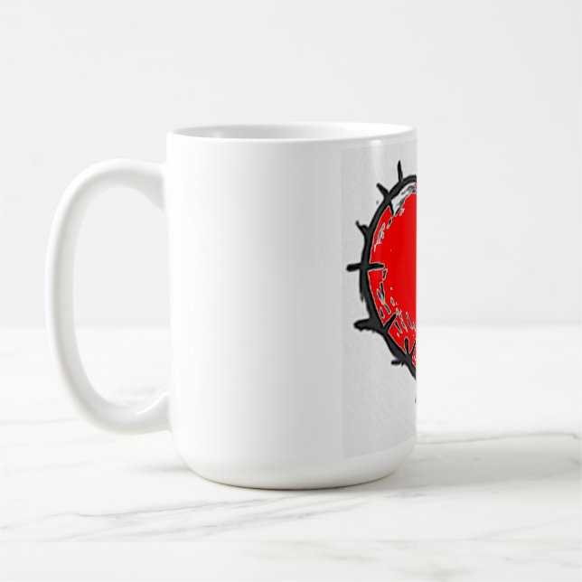 Kärlek är  kaffemugg (Vänster)