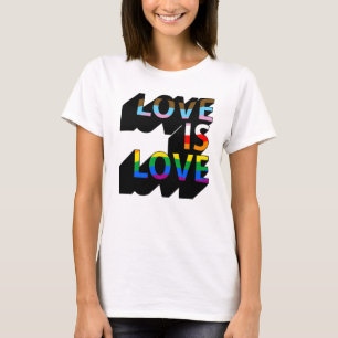 Kärlek är Kärlek 3D T Shirt