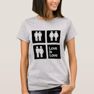 Kärlek är Kärlek Block Tee