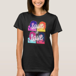 Kärlek är kärlek Cher LGBTQ Pride Month T-Shirt