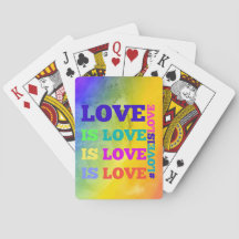 Kärlek är Kärlek Deck of Cards