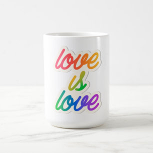 Kärlek är kärlek HBT Kaffemugg