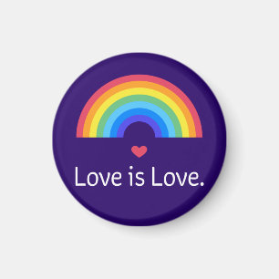 Kärlek är kärlek. HBT+PRIDE. Köer. Magnet