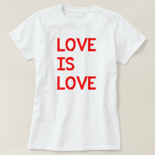 Kärlek är Kärlek HBT TQ-Pridet Tee
