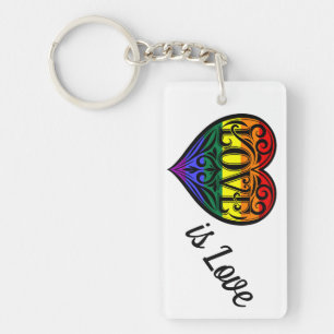 Kärlek är Kärlek HBT TQ Rainbow Heart