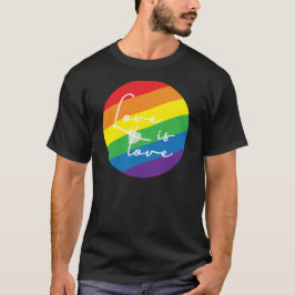 Kärlek är kärlek HBT TQI kyrkans kristna allierade T Shirt