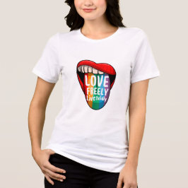 Kärlek Är Kärlek HBTQ-pristid Grafik T-shirt